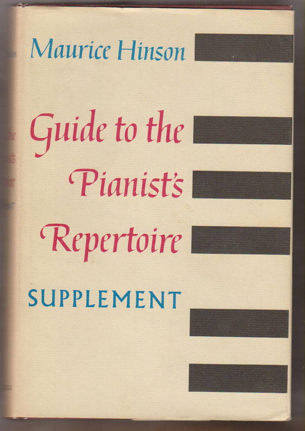 Image for Guide to the Pianist's Repertoire: Supplement